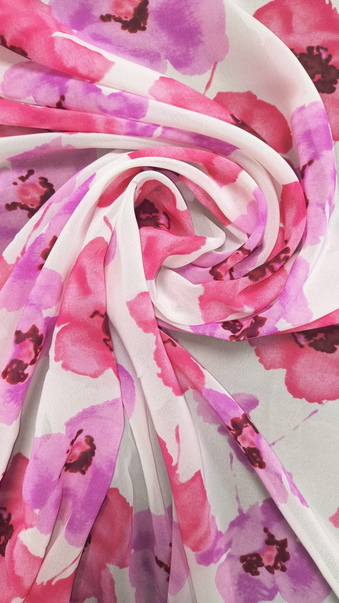 Crepe chifon rosa2